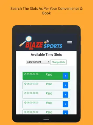 Blaze Sports android App screenshot 1