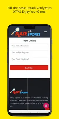 Blaze Sports android App screenshot 5